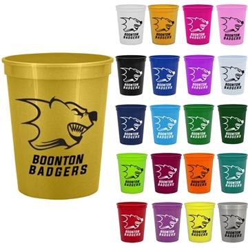 16 oz Cups On The Go Plastic Stadium Cup