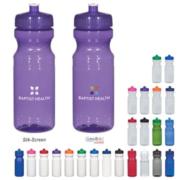 Poly Clear 24 oz Fitness Bottle