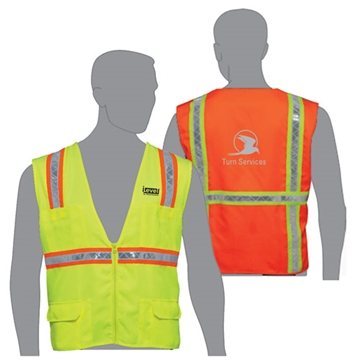 Traditional surveyor safety vest