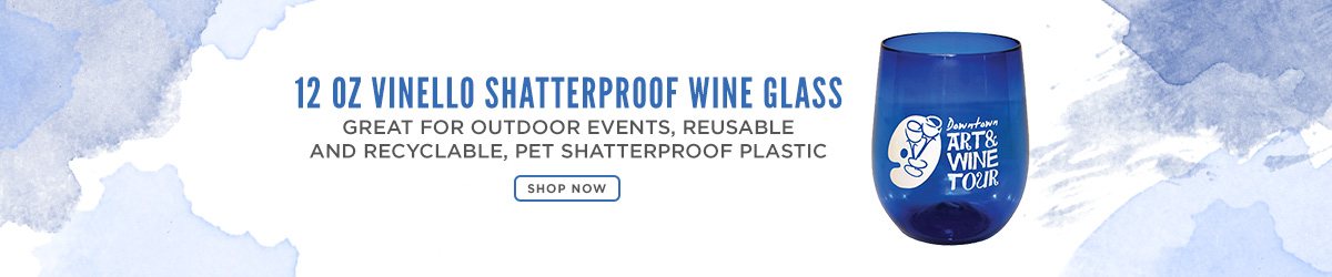 Vinello Shatterproof Stemless Wine Glass