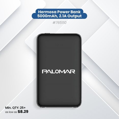 5000mAh Hermosa 2.1A Output Portable Charger Power Bank