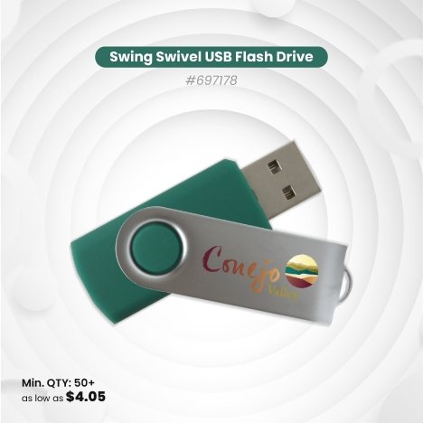 Swing Swivel USB Flash Drive