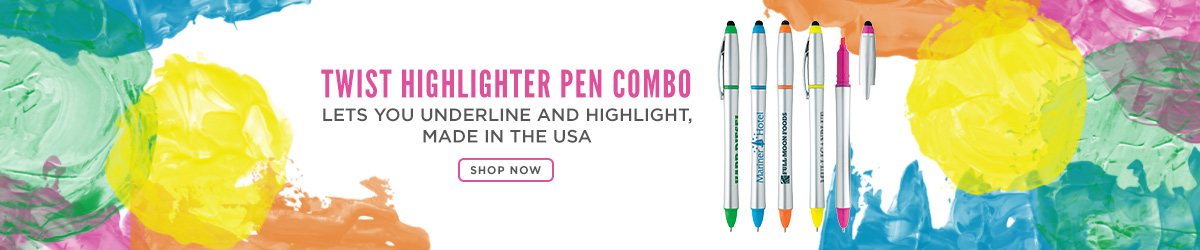 Twist Highlighter Pen Combo