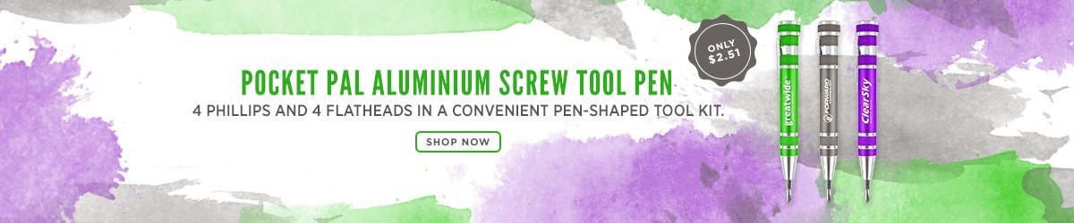 Pocket Pal Aluminium Screw Tool Pen