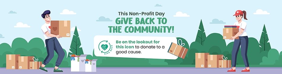 Give back - Non-profit day