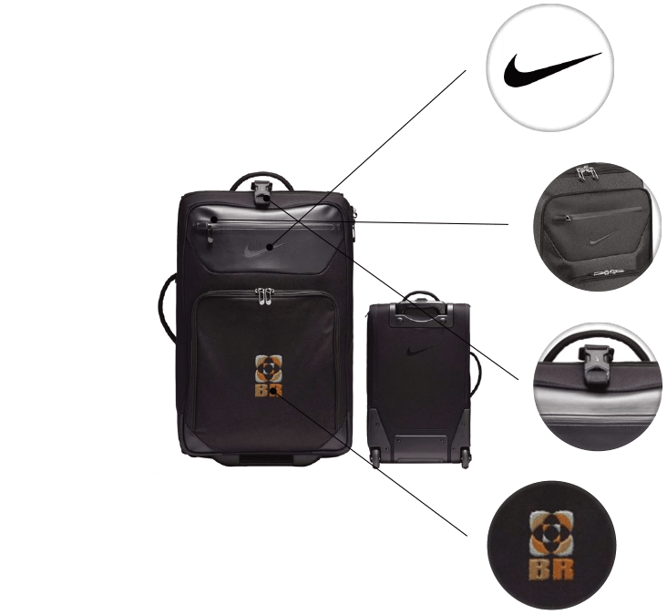 nike departure iii roller bag