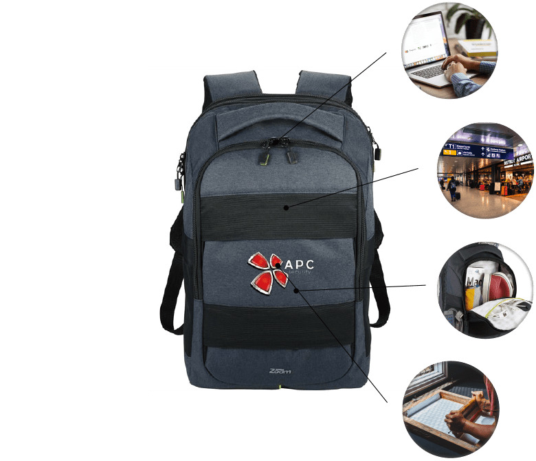 zoom power stretch backpack