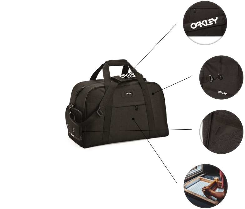 Promotional Oakley - 50L Street Duffel Bag $