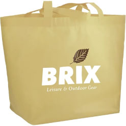 Branded tote bag