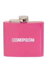 Pink custom flask