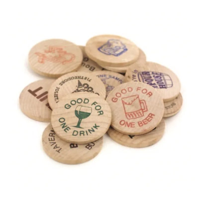 Custom medals and wooden nickels