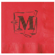 Custom napkin with logo