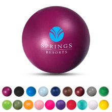 Solid color stress balls