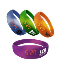 Promotional awareness bracelets and watch