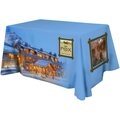 Which industries typically make use of table covers for promotional purposes?