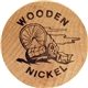 1-1/2 Natural Wood Wooden Nickel