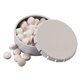 1 3/4 Small Round Push Tin with Mints