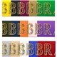 1 Wide Bridal Satin Ribbon w / Reflective Glossy Sparkle