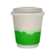 10 oz Full Color Turbulent Waves Insulated Paper Cup With Lid