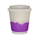 10 oz Full Color Turbulent Waves Insulated Paper Cup With Lid