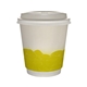 10 oz Full Color Turbulent Waves Insulated Paper Cup With Lid