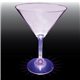 10 oz Lighted Standard Stem Martini - Plastic