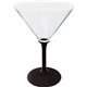 10 oz Standard Stem Martini - Plastic