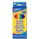 10 Pack Colored Pencils 7 Pre - Sharpener (Assorted Colors) Case of 60 Sets