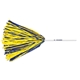 10 Straw Handle Imprinted Pom - 500 Streamers
