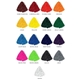 10 Straw Handle Imprinted Pom - 500 Streamers