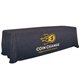 aerial view a white 6/8 convertible table throw (full - color full - bleed), image 1 of 2