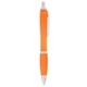 aerial view a orange the nash comfort grip ballpoint click pen, image 1 of 3