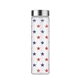aerial view a clear/silver 20 oz glass veranda bottle, image 1 of 12