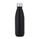 aerial view a black black 17 oz 18/8 stainless bottle, image 1 of 2