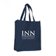 aerial view a navy blue orangebag navy blue jumbo shopper, image 1 of 2