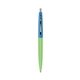 a julep barrel & blue cap clic pen - blue and black ink