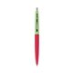 a red barrel & julep cap clic pen - blue and black ink