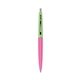 a berry crush barrel & julep cap clic pen - blue and black ink