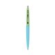 a electric punch barrel & julep cap clic pen - blue and black ink