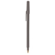 a slate barrel & slate trim bic round stic ballpoint pen - promotional pens
