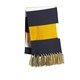 a true navy/ gold/ white sport - tek(r) spectator scarf