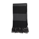 a black/ iron grey sport - tek(r) spectator scarf