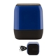 aerial view a blue juga bluetooth speaker, image 1 of 4