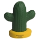 aerial view a green/yellow cactus stress reliever, image 1 of 6