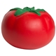 aerial view a red/green tomato stress reliever, image 1 of 6