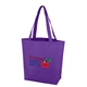 aerial view a purple the madison convention tote bag - 11.75 x 14.75, image 1 of 3