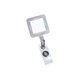 aerial view a white square perfect value badge holder, image 1 of 2