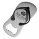 a black sandal magnet opener