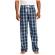 aerial view a true navy district (r) flannel plaid pant, image 1 of 7