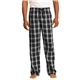 aerial view a black district (r) flannel plaid pant, image 1 of 6
